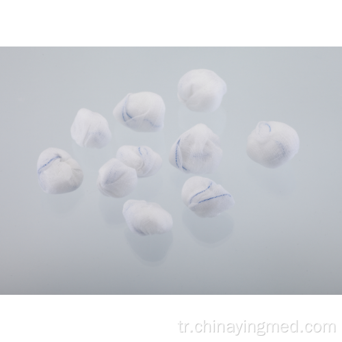 Tek kullanımlık tıbbi fıstık gazlı bez topu